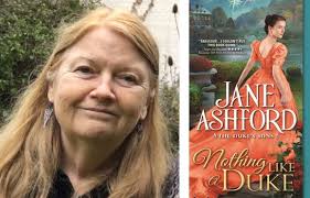 Jane Ashford: I may be describing a steamy embrace, but I'm all alone,  probably wearing old clothes and sneakers…The Booktopian