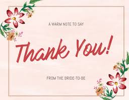 This printable thank you card features some gorgeous orange and purple flowers. Floral Thank You Card Template Postermywall