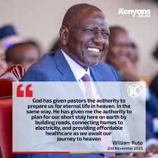 God has given pastors the authority to prepare us for eternal life in  heaven