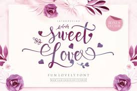 Download free calligraphy fonts at urbanfonts.com our site carries over 30,000 pc fonts and mac fonts. Sweet Love Calligraphy Font Befonts Com