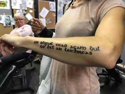 Gaelic fonts preserved 'authenticity' and were free from english influence.110. How To Say Brotherhood Forever In Gaelic Quora