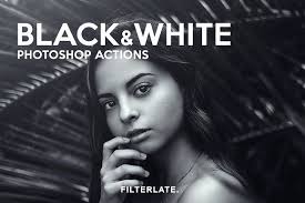 Black And White Portrait Photoshop Black White Photoshop Actions Photoshop Actions Portrait Photoshop Actions Photoshop
