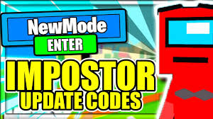 All New Impostor Update Codes Kitty Roblox Youtube