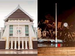 Beberapa infrastruktur dan bangunan rusak. Gempa Di Majene Kembali Terjadi Magnitudo 6 2 Dan Hancurkan Kantor Gubernur Sulbar Indozone Id