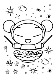 Free printable pucca coloring pages for kids! Pucca Coloring Pages For Kids Printable Free Coloring Pages For Kids Cartoon Coloring Pages Coloring Pages