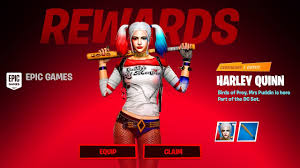 Featuring as the main promotional's star for the dc's live action movie, birds of prey. Fortnite X Harley Quinn New Skin Challenges Free Rewards Youtube