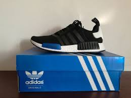 Black And Blue Playing Near Me Adidas Nmd R1 Nomad Runner Tokyo Black Blue White S79162 Boost Size Us 7 10 New Ebay Sneakers Sneakers Men Adidas