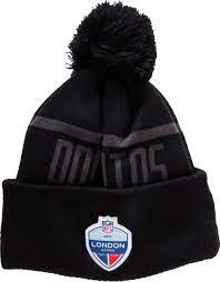 New Era International Series Game 2017 Nfl Bobble Hat Black With The Grey Team Name The Miami Dolphins The New Era And The Black Bobble Hats Bobble Hats Nfl