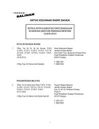 Jabatan bantuan guaman ) ialah satu badan kerajaan di bawah jabatan perdana menteri malaysia yang memberi bantuan perundangan dari segi nasihat dan juga bantuan guaman dalam perkara pada 16 januari 2011, nama biro bantuan guaman telah ditukar kepada jabatan bantuan guaman. Untuk Kegunaan Rasmi Sahaja Ketua Ketua Jabatan Unit Bahagian Di