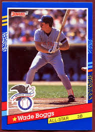 1985 topps tiffany #350 wade boggs. 1991 Donruss 55 Wade Boggs As Baseball Card Boston Red Sox