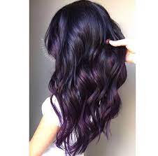 Pop Of Violet Hairbykatlin Purplehair Violethair Purpleombre Ombre Balayageombre Balayage Brunette Viole Purple Hair Hair Color Purple Purple Balayage