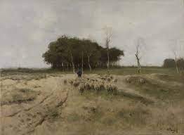 On The Heath Near Laren Anton Mauve 1887 - Rijksmuseum Laren Dutch Painters Landscape