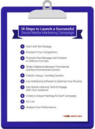 10 Steps To Launch A Successful Social Media Marketing Campaign Social Media Marketing Campaign Social Media Marketing Social Media