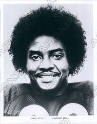 1977 Chicago Bears Football Player James Scott Press Photo