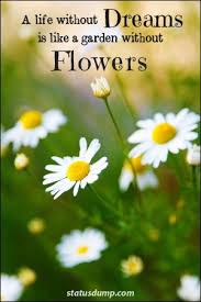 Dreams Are Like Flowers Quote Status Dump Beaux Jardins Floralux
