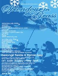 Splendour is so popular because great international artists play each year! Splendour In The Grass 2002 At Belongil Fields Byron Bay On 20 Jul 2002 Last Fm
