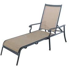 Martha Stewart Living Solana Bay Patio Chaise Lounge As Acl 1148 The Home Depot Patio Lounge Chairs Patio Furniture Chaise Lounge Patio Chaise