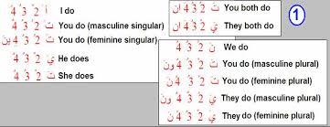 Arabic Present Tense