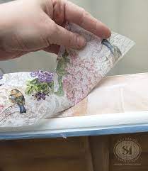 How To Decoupage With Napkins Decoupage Wood Decoupage Tutorial Napkin Decoupage
