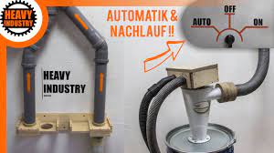Ich war ja doch schon relativ zu frieden mit meiner absauganlage für meine werkstatt. 1 3 Absauganlage Selber Bauen Mit Einschaltautomatik Und Nachlauf Youtube