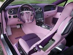 Want My Next Car Interior Custom Made With Lavender Deep Purple Purple Car Pink Bentley Pink Car