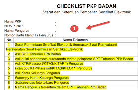 Surat Pernyataan Persetujuan Penggunaan Sertifikat Elektronik Djp Contoh Seputar Surat