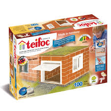 No other tubular steel building system offers you the flexibility and ease of installation to make your exterior walls in most any finish you want—or the inside walls for that matter. Teifoc Brick Construction Garage New Classic Toys