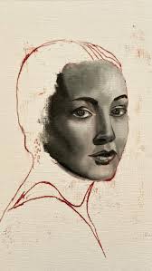 POTENCY @drawspacesydney 33 #charcoalportraits #mural #drawings  #olderwomenartists #femaleheroes @murrayburgessart OPENING 6-8pm Thurs 22  Jan hours 11-5pm Thursday 22-Sunday 25 January May Barrie, Lena Nyadbi,  Thea Proctor,Madonna Staunton, Jessie ...