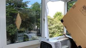 Aus 100% polyester, mit eingenähtem reißverschluss und selbstklebenden klettbändern, die an fenster und fensterrahmen befestigt werden. Mobile Klimaanlage Richtig Aufbauen Effektiver Kuhlen