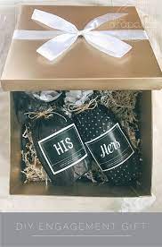 Easy Diy Engagement Gift Engagement Gifts Diy Engagement Gifts Engagement