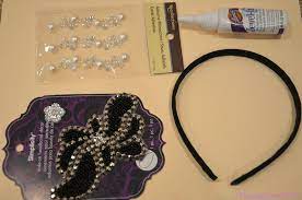 Diy Flapper Headband I Think I Love It Too Flapper Costume Diy Flapper Headband Diy Headband