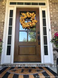 Door locks are designed for either interior or exterior doors because each uses a distinct locking mechanism. Curb Appeal A New Front Door Southern Hospitality