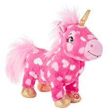 Buy Hallmark Love Is Magic Unicorn Musical Stuffed Animal With Motion 11 5 At Walmart Musical Stuffed Animals Unicorn Stuffed Animal Unicorn Birthday Cards