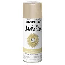 Rust Oleum Specialty 11 Oz Metallic Brass Spray Paint 342602 The Home Depot