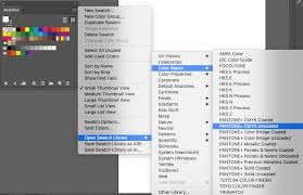 how to find the pantone colors in adobe illustrator reds