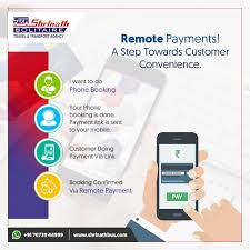 Remote Payments A Step Towards Customer Convenience Shrinath Travels Nice Bus Online Tickets Bus Tickets
