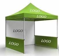Custom 10X10 Steel Canopy Tent Advertising Pop up Trade Show ...