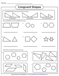 Some of the worksheets for this concept are 4 s sas asa and aas congruence, 4 congruence and triangles, congruentsimilar figures work 2, activity for similarity and congruence, similarity congruence h. Geometry Worksheets Congruent And Similar Shapes