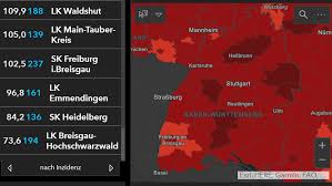 Wir zeigen ihnen auf der karte, in welcher region wie viele fälle registriert worden sind. Corona 7 Tage Inzidenz Bw Bundes Notbremse Diese Stadte Und Kreise Haben In Baden Wurttemberg Eine 7 Tage Inzidenz Unter 100 Sudwest Presse Online