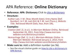 An entry in a dictionary, group author. Mla Dictionary In Text Citation Write My Essays Today Essaypurchase Web Fc2 Com