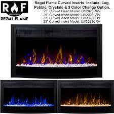 We carry ventless gas logs that are ideal for promoting beauty and overall warmth! 33 Inch Curved Ventless Heater Electric Fireplace Insert