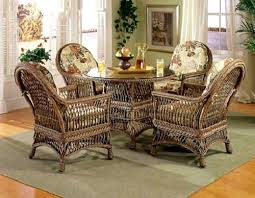 Best Source For Indoor Wicker And Rattan Dining Sets Wayfair Living Room Chairs Wicker Dining Set Dining Room Furniture Sets