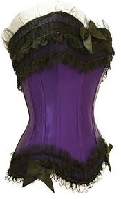 Corset for women vintage underbust corset plus size steampunk bustier waist cincher top. Violet Corsets And Bustiers Overbust Corset Corset Fashion