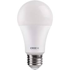 Led bulbs require much less wattage. Cree Lighting A19 60w Equivalent Led Bulb 815 Lumens Dimmable Bright White 3000k 25 000 Hour Rated Life 90 Cri Good For Enclosed 2 Pack Walmart Com Walmart Com