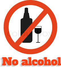 The department of revenue works hard to ensure we process everyone's return as securely and quickly as possible. No Alcohol Icon On White Stock Vector Colourbox