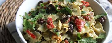 Recette Vegetarienne Salade De Pates Aux Poivrons Grilles Et Artichauts Recette Recette Vegetarienne Salade De Pates Salade Poivron
