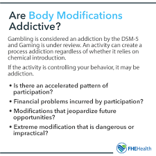 Stigma (like beauty) is in the eye of the beholder, and a body of evidence supports the concept of stereotypes of mental illness (reference townsendtownsend. Addiction To Body Modification The Recovery Community And Tattoos