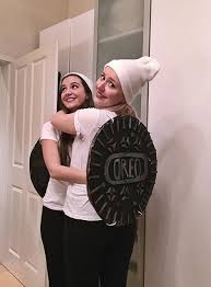 Oreo Kostum Selber Machen Diy Fur Paare Maskerix De Halloween Kostume Freunde Halloween Kostum Halloween Kostume Diy