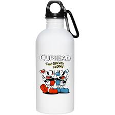 Super mario bros plastic reusable water bottle | 20 oz 88. Cuphead Bros 23663 20 Oz Stainless Steel Water Bottle Niashopi
