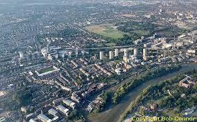 The old 12,300 capacity stadium, seen here, lies 15 minutes from the new ground, which has a capacity of 17,250 and which has been built as part of brentford's push for promotion to the premier. Brentford New Stadium Update